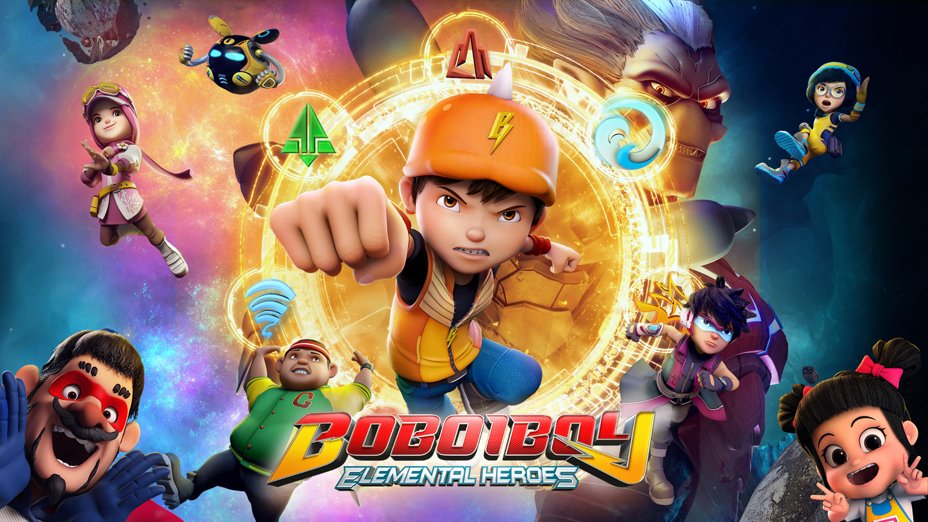 BoBoiBoy Elemental Heroes poster